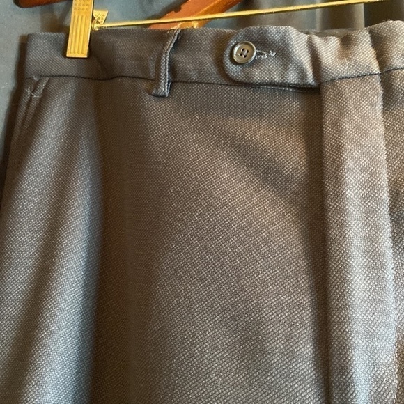 Marzotto Italian Fabric-Flat Front Wool Pants - Picture 6 of 12